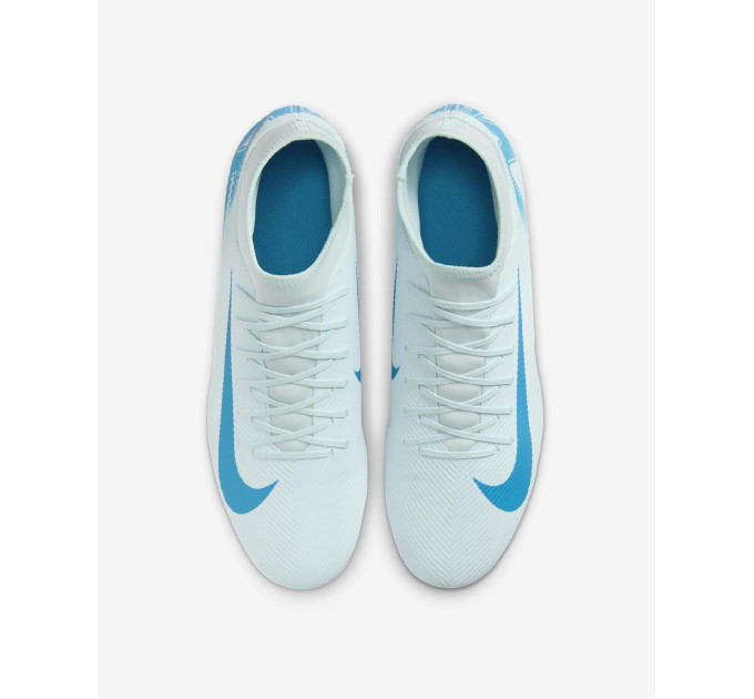 Чоловічі Бутси Nike SUPERFLY 10 CLUB FG/MG Блакитний 42 (7dFQ8314-400 42)
