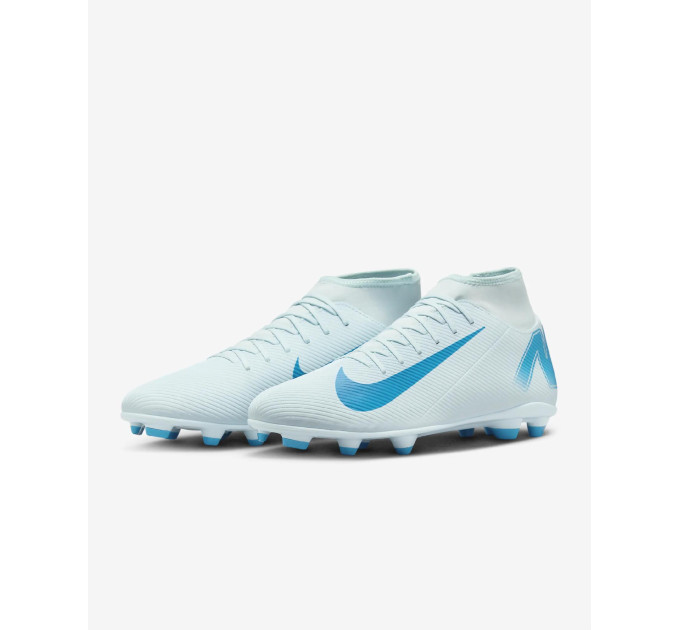 Чоловічі Бутси Nike SUPERFLY 10 CLUB FG/MG Блакитний 42 (7dFQ8314-400 42)