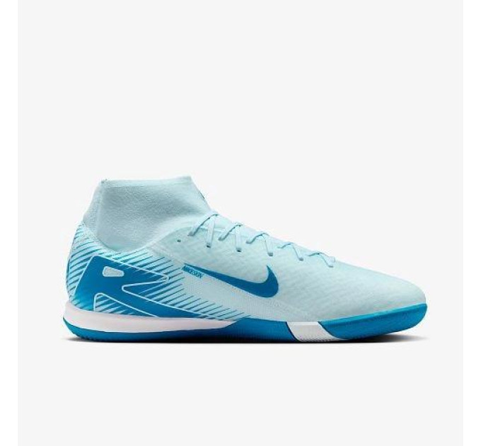 Чоловічі Футзалки Nike ZM SUPERFLY 10 ACADEMY IC Блакитний 42 (7dFQ8332-400 42)