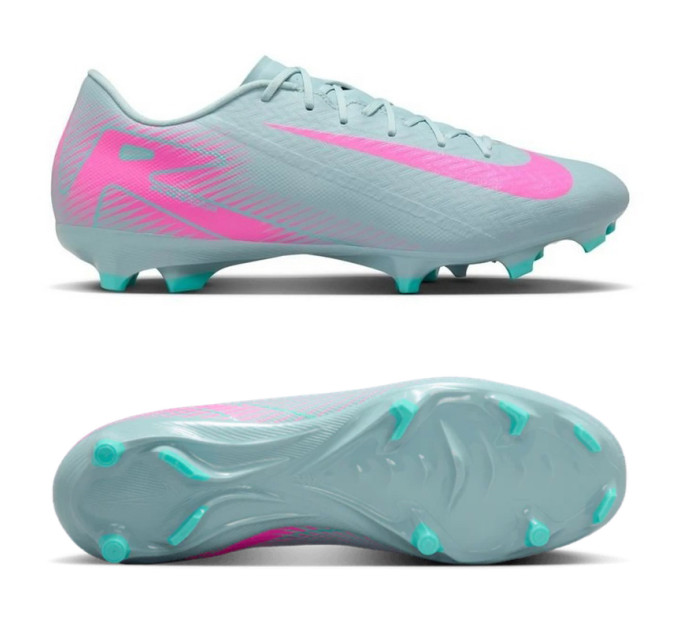 Чоловічі Бутси Nike ZOOM VAPOR 16 ACADEMY FG/MG М'ятний 40.5 (7dFQ8374-301 40.5)