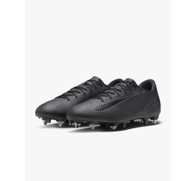 Чоловічі Бутси Nike ZOOM VAPOR 16 ACAD SG-PRO AC Чорний 44 (7dFQ8425-002 44)