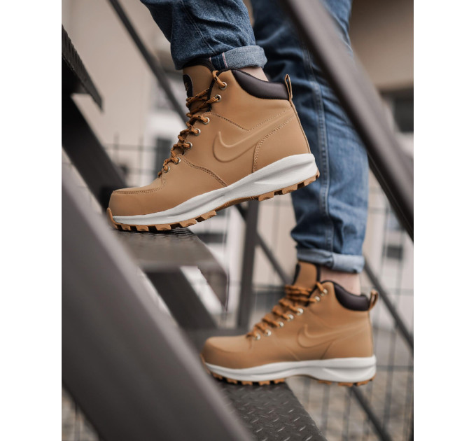 Чоловічі Черевики Nike Manoa LEATHER Коричневий 44.5 (7d454350-700 44.5)