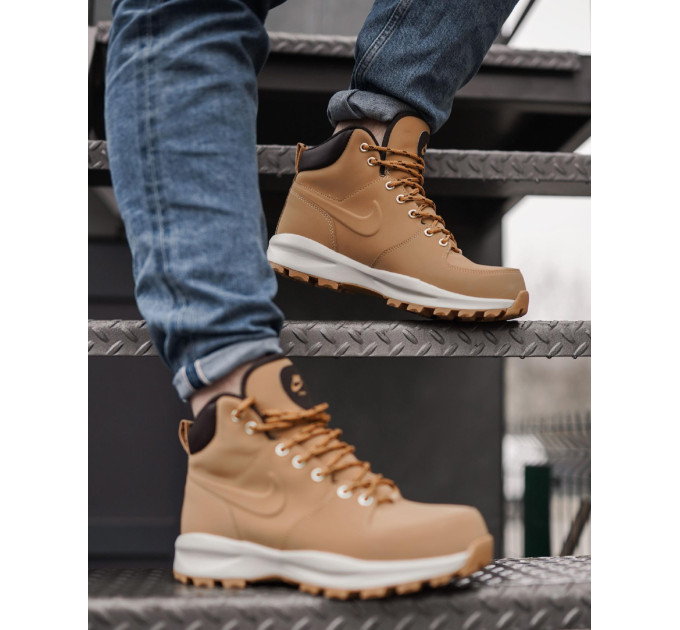 Чоловічі Черевики Nike Manoa LEATHER Коричневий 45 (7d454350-700 45)