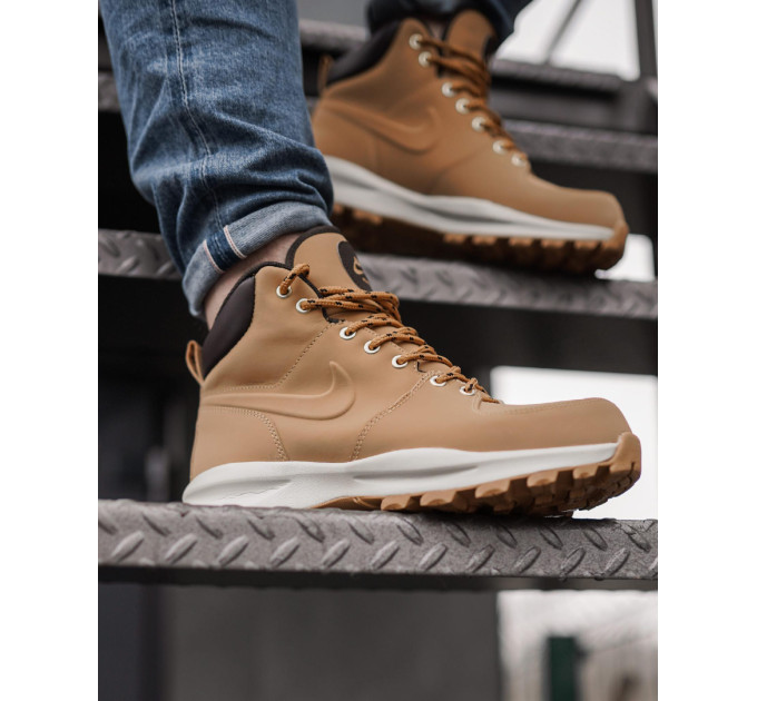 Чоловічі Черевики Nike Manoa LEATHER Коричневий 45 (7d454350-700 45)