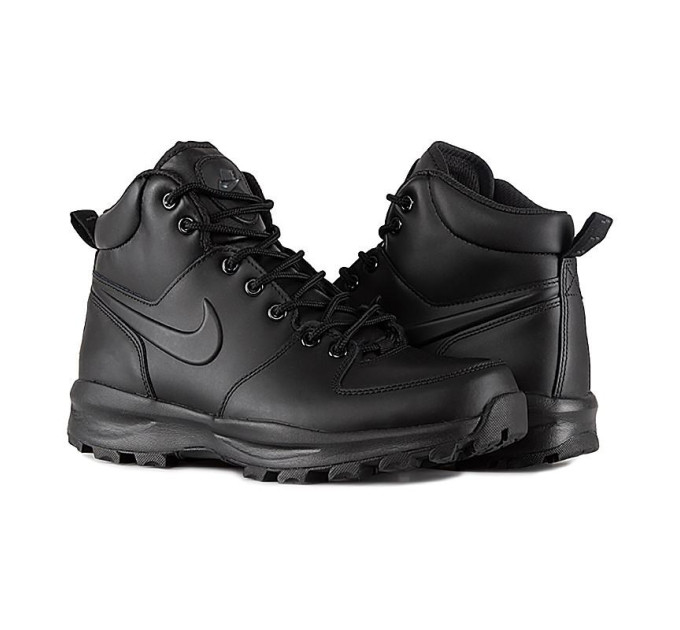 Чоловічі Черевики Nike Manoa LEATHER Чорний 45 (7d454350-003 45)