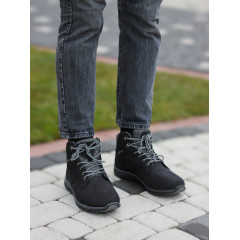 Чоловічі Черевики CMP NIBAL MID LIFESTYLE SHOE WP Чорний 45 (7d39Q4957-68UF 45)