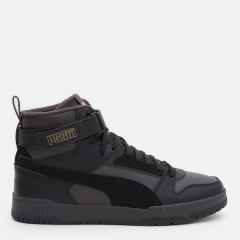Чоловічі Черевики Puma Rbd Game Wtr Flat Dark Gray-Puma Black-Puma Gold Чорний 44.5 (7d38760407 44.5)