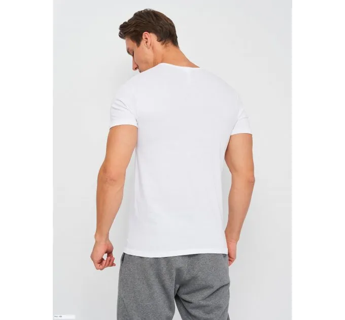 Футболка Kappa T-shirt Mezza Manica Scollo V білий Чол 2XL K1315 Bianco 2XL