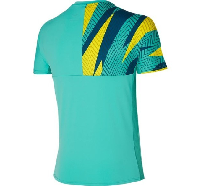 Чоловіча Футболка MIZUNO Shadow Tee бірюзовий (XL) 62GA2001-13 XL