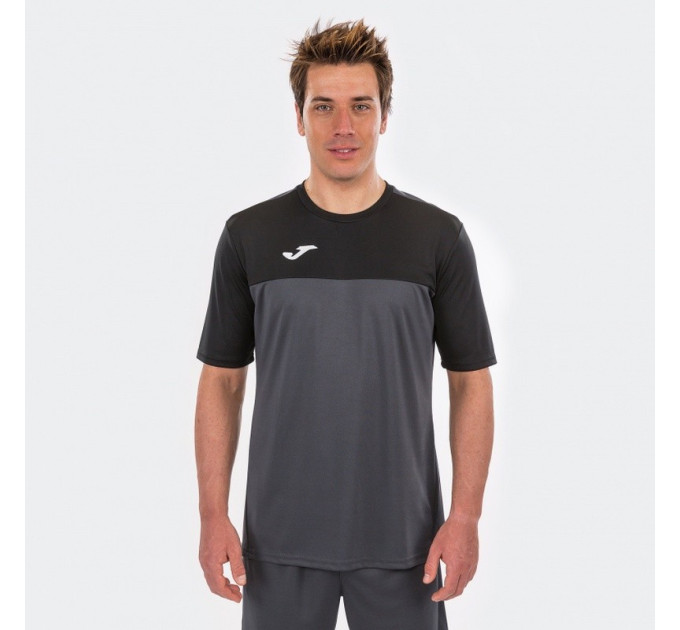 Футболка Joma T-SHIRT WINNER ANTHRACITE-BLACK S/S чорний S 100946.151 S