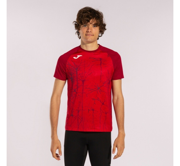 Футболка Joma ELITE IX SHORT SLEEVE T-SHIRT червоний 2XL 102755.600 2XL