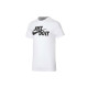 Чоловіча Футболка Nike M NSW TEE JUST DO IT SWOOSH Білий L (7dAR5006-100 L)