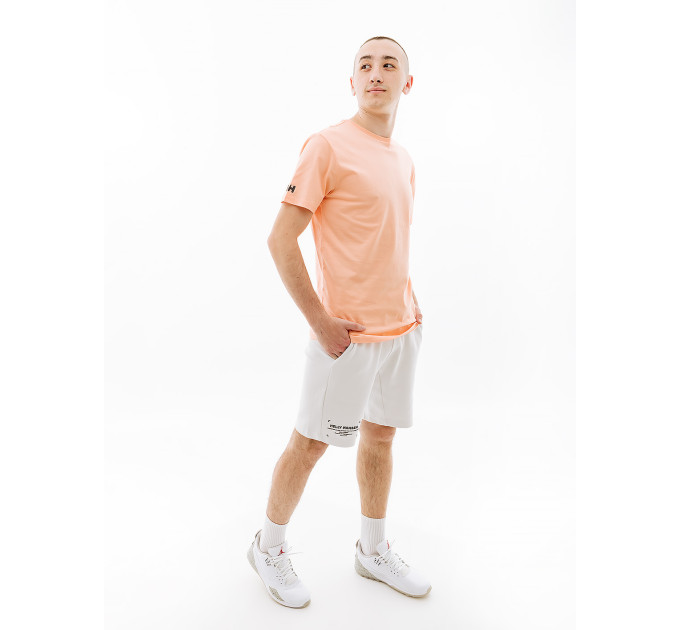 Чоловіча Футболка HELLY HANSEN SHORELINE T-SHIRT 2.0 Кораловий XL (7d34222-058 XL)