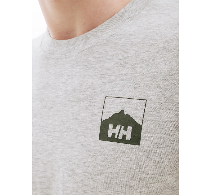 Чоловіча Футболка HELLY HANSEN NORD GRAPHIC HH T-SHIRT Сірий XL (7d62979-949 XL)