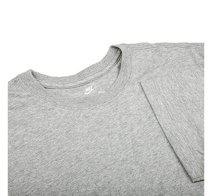 Чоловіча Футболка Nike M NSW SS CREW NBY Сірий XL (7dCZ6366-063 XL)