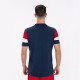 Футболка Joma CREW IV T-SHIRT DARK NAVY-RED S/S синій,червоний M 101534.336 M