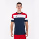 Футболка Joma CREW IV T-SHIRT DARK NAVY-RED S/S синій,червоний M 101534.336 M