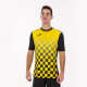 Футболка Joma FLAG II T-SHIRT BLACK-YELLOW S/S чорний,жовтий L 101465BV.109 L