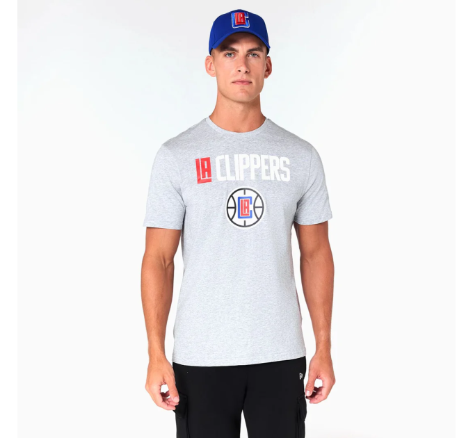 Чоловіча Футболка New Era CLIPPERS Сірий M (7d60505461 M)