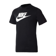 Чоловіча Футболка Nike M NSW TEE ICON FUTURA Чорний S (7dAR5004-010 S)