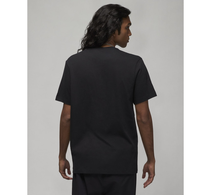Чоловіча Футболка Jordan M JD AIR STRETCH SS CREW Чорний M (7dDV1445-010 M)