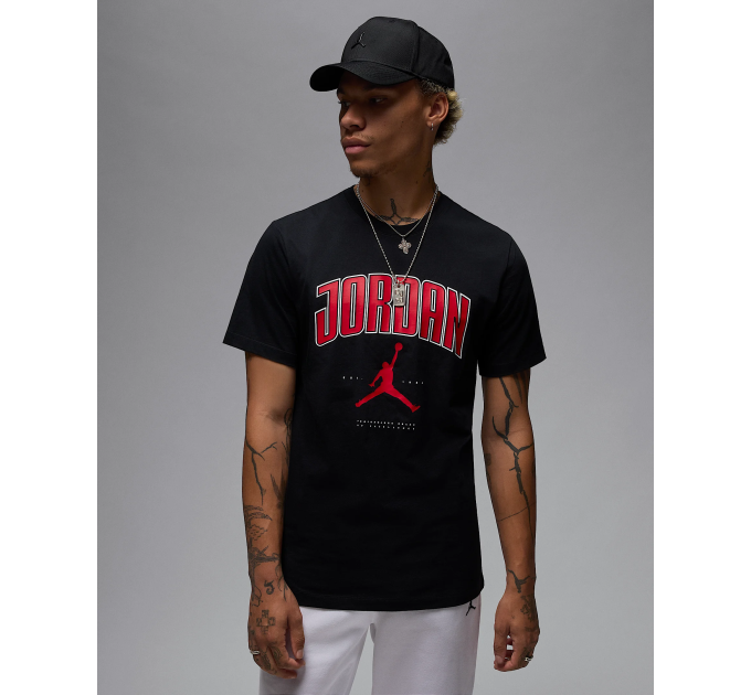 Чоловіча Футболка Jordan M J CITY 88 SS CREW Чорний S (7dHQ0009-010 S)