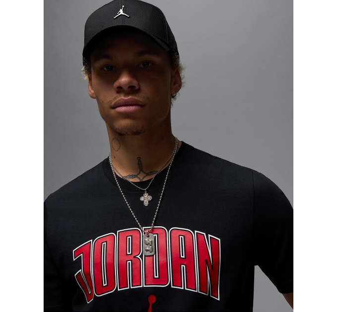 Чоловіча Футболка Jordan M J CITY 88 SS CREW Чорний S (7dHQ0009-010 S)