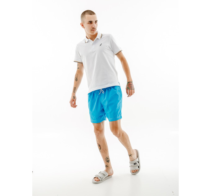 Чоловіча Футболка AUSTRALIAN 2-STRIPE PIQUE' POLO S-FIT Білий S (7dLSUPO0004-002 S)