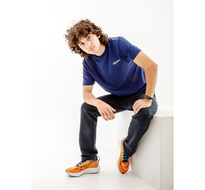 Чоловіча Футболка AUSTRALIAN EASY TECH PIQUE' T-SHIRT R-FIT Синій M (7dLSUTS0003-842A M)