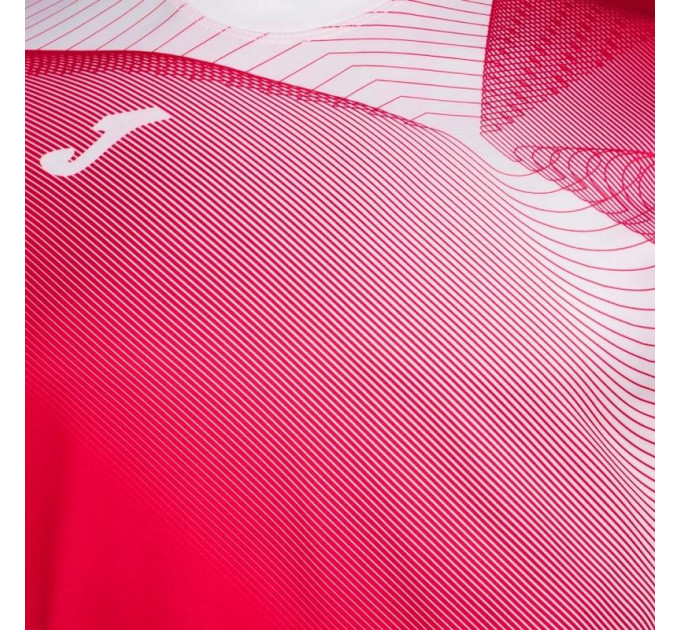 Чоловіча футболка Joma HISPA II Білий Червоний M (101374.602 M)