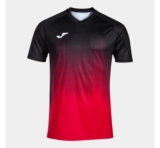 Футболка Joma TIGER IV Чорний Червоний S (102764.601 S)