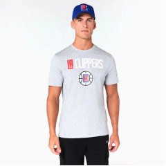 Чоловіча Футболка New Era CLIPPERS Сірий S (7d60505461 S)