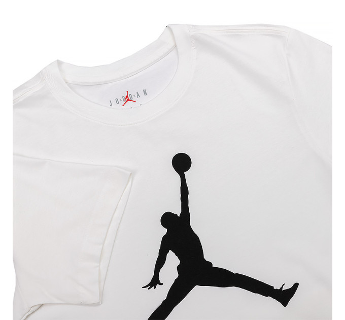 Чоловіча Футболка JORDAN M J JUMPMAN SS CREW Білий L (7dCJ0921-100 L)