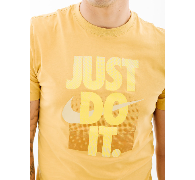 Чоловіча Футболка Nike M NSW TEE 12MO JDI Жовтий S (7dDZ2993-725 S)