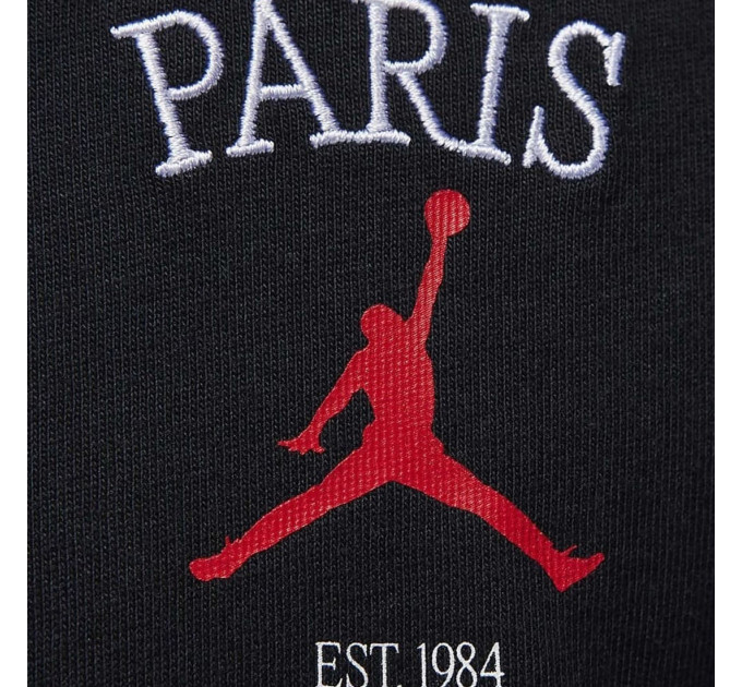 Чоловіча Футболка JORDAN MPARIS CITY LBR SS CREW Чорний S (7dHF1440-010 S)
