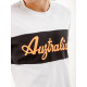 Чоловіча Футболка AUSTRALIAN COTTON LOGO T-SHIRT Білий 2XL (7dLSUTS0004-002B 2XL)