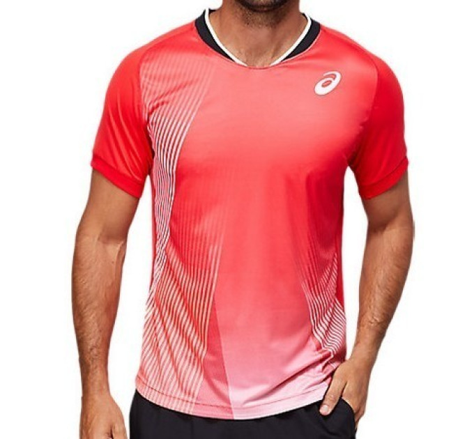 Футболка чол. Asics MEN MATCH GRAPHIC SS TOP червоний (S) 2041A170-602 S Футболка чол. Asics MEN MATCH GRAPHIC SS TOP червоний (S) 2041A170-602 S