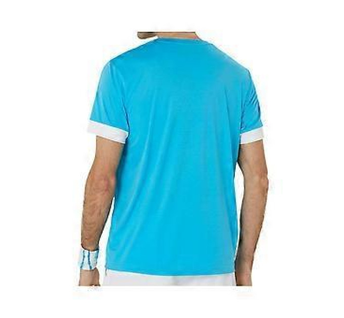 Чоловіча Футболка Asics COURT SS TOP Блакитний XL (2041A255-418 XL)