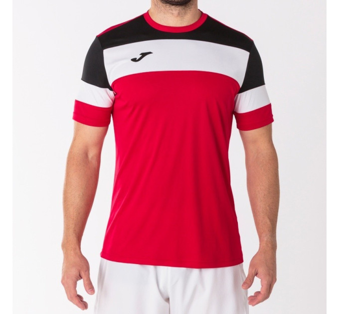 Футболка Joma CREW IV T-SHIRT RED-BLACK S/S червоний S 101534.601 S