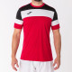 Футболка Joma CREW IV T-SHIRT RED-BLACK S/S червоний S 101534.601 S