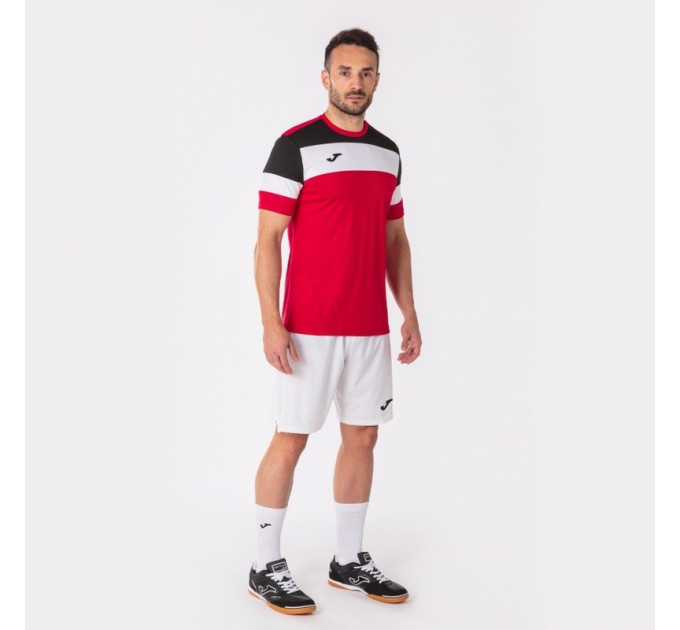 Футболка Joma CREW IV T-SHIRT RED-BLACK S/S червоний S 101534.601 S