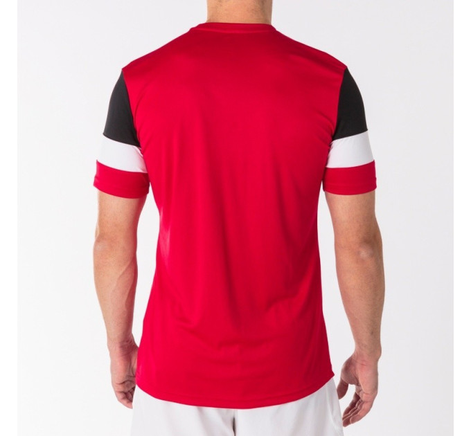 Футболка Joma CREW IV T-SHIRT RED-BLACK S/S червоний S 101534.601 S