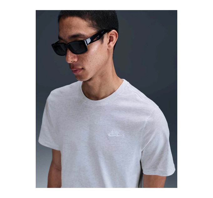 Чоловіча Футболка Nike Sportswear Club T-Shirt Brown Білий L (7dAR4997-051 L)