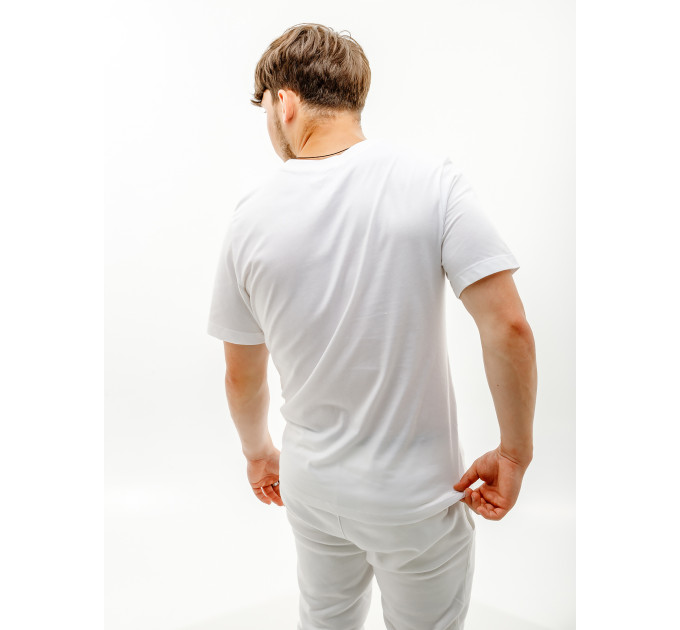 Чоловіча Футболка Nike M NK DFC TEE MF HWPO Білий 2XL (7dDA1594-100 2XL)