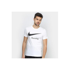 Чоловіча Футболка Nike Dry-Fit Running HBR Білий XXL (7dDB5589-100 XXL)