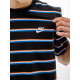 Чоловіча Футболка Nike M TEE CLUB STRIPE Чорний M (7dDZ2985-011 M)