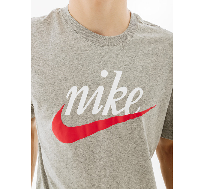 Чоловіча Футболка Nike M NSW TEE FUTURA 2 Сірий XL (7dDZ3279-063 XL)