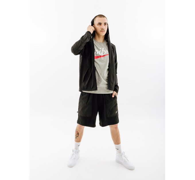 Чоловіча Футболка Nike M NSW TEE FUTURA 2 Сірий XL (7dDZ3279-063 XL)