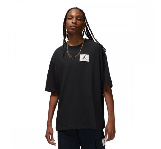 Чоловіча Футболка JORDAN MFLT ESS OVRSZ SS CREW Чорний L (7dDZ7313-010 L)