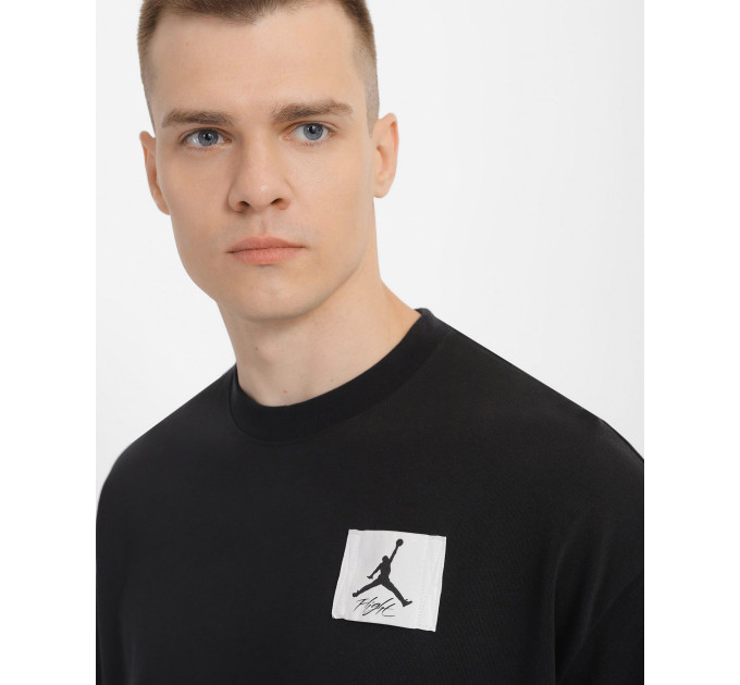 Чоловіча Футболка JORDAN MFLT ESS OVRSZ SS CREW Чорний L (7dDZ7313-010 L)